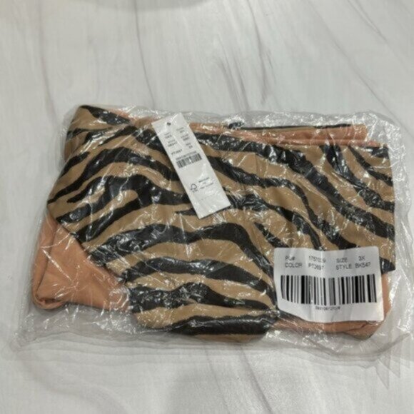 NWT J.Crew Women's Brown Curved-Waist Cheeky Bikini Bottom Size 3X - Picture 5 of 8